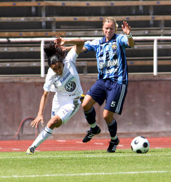 Marta, Umeå och Sara Thunebro, Djurgården