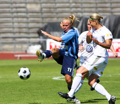 Karolina Westberg, Umeå och Mia Jalkerud, Djurgården