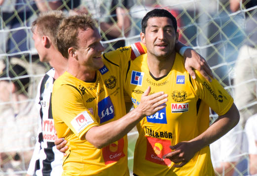 2-1, Juan Robledo grattas av straffskytten Marcus Ekenberg.