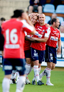 Alexander Mellqvist, Anders Prytz, Örgryte, jubel