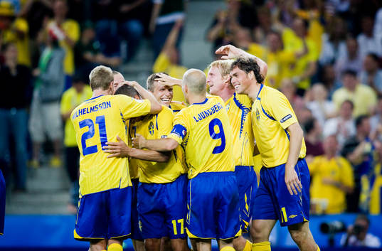 Jubel i Sverige
