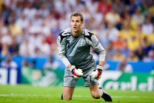 Andreas Isaksson, målvakt, Sverige
