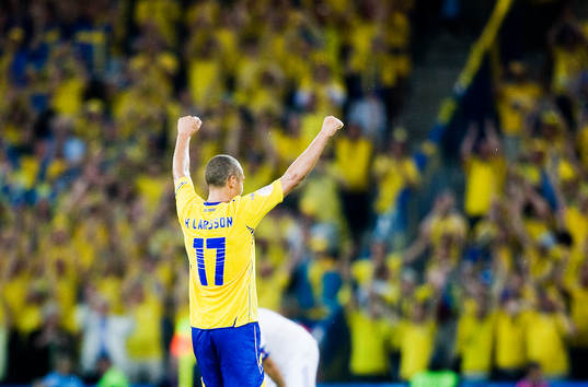 Henrik Larsson, Sverige, jubel