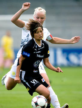 Mami Yamaguchi, Umeå och Nilla Fischer, LDB