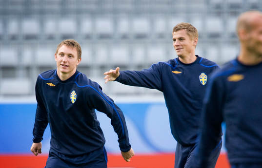 Kim Källström och Markus Rosenberg