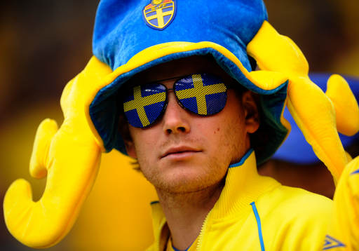 Fan, supporter, glasögon, solglasögon, hatt, huvudbonad