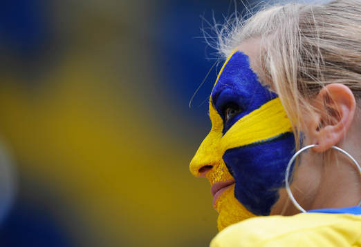 Fan, supporter, ansiktsmålning