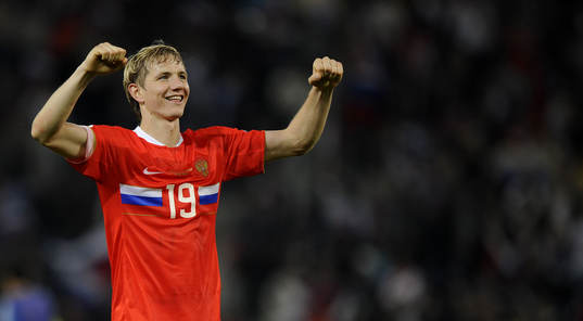 Roman Pavlyuchenko, Ryssland, jubel