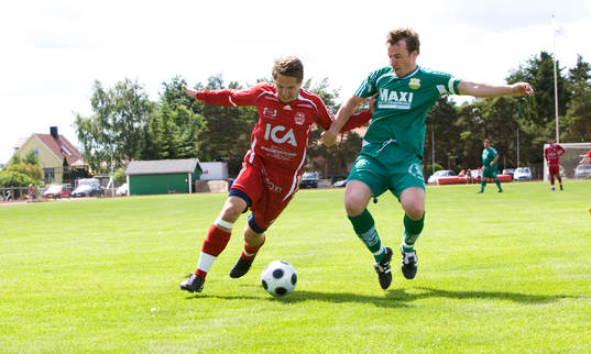 Fotboll, småklubb, division V, Åhus IF - Åhus Horna
