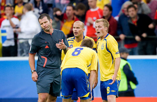 Fredrik Ljungberg och Sebastian Larsson, Sverige,