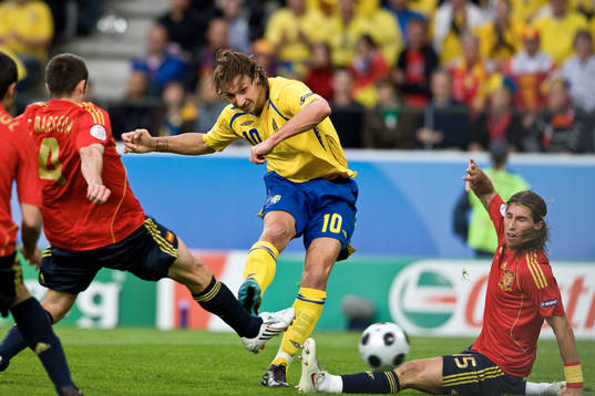 Zlatan Ibrahimovic, gör 1-1