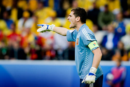 Iker Casillas, målvakt Spanien