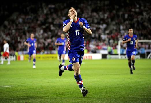 Ivan Klasnic, Kroatien. Glädje, jubel