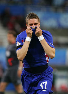 Ivan Klasnic, Kroatien. Glädje