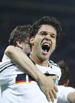 Michael Ballack, Tyskland, jubel