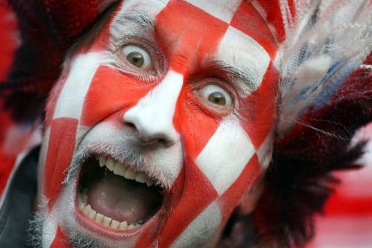 Fan, supporter, ansiktsmålning