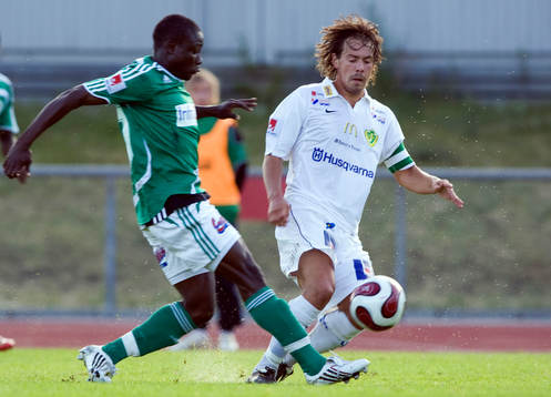 Saihou jagne,  Väsby och Fredrik Fendrich, Jönköping