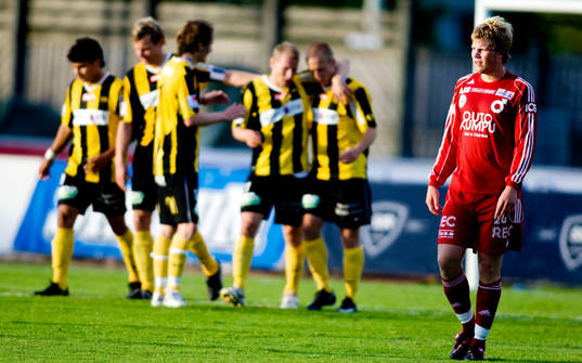 Häcken jubel, Christoffer Wiktorsson, Degerfors
