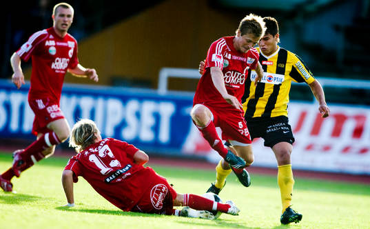 Fredrik Holmberg, Carl-Johan Norrbin, Degerfors, Jose de
