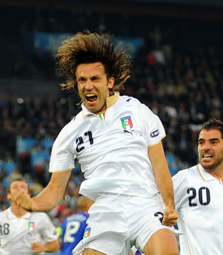 Pirlo, jubel