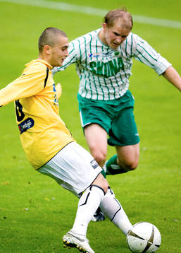 Blerim Mullici, IFK Malmö och Erik Johannessen, Västra