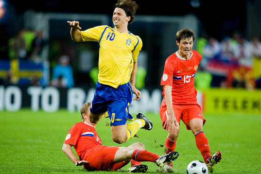 Zlatan Ibrahimovic, Sverige, fälls illa