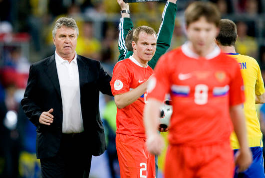 Guus Hiddink, Förbundskapten, Ryssland