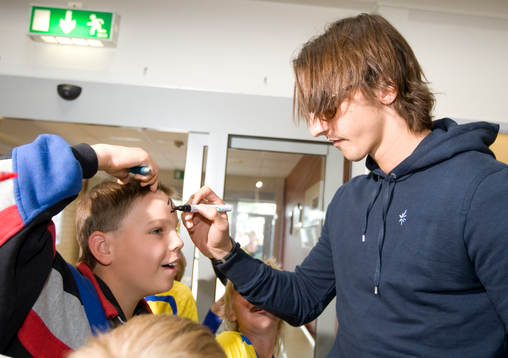 Zlatan Ibrahimovic, autograf