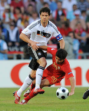 Michael Ballack och Deco