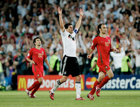 Michael Ballack, jubel