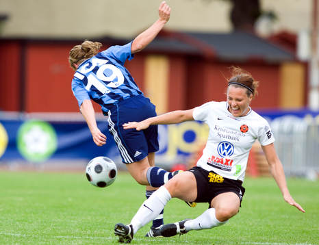 Ann-Marie Norlin, Djurgården och Frida Petersson,