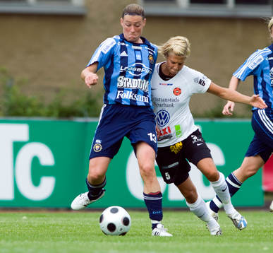 Anna Hall, Djurgården och Therese Björck, Kristianstad