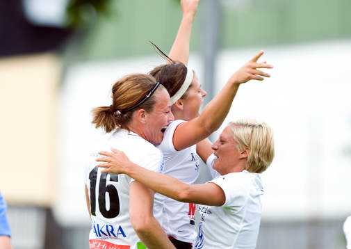 Frida Petersson, Susanne Moberg, Therese Björck,