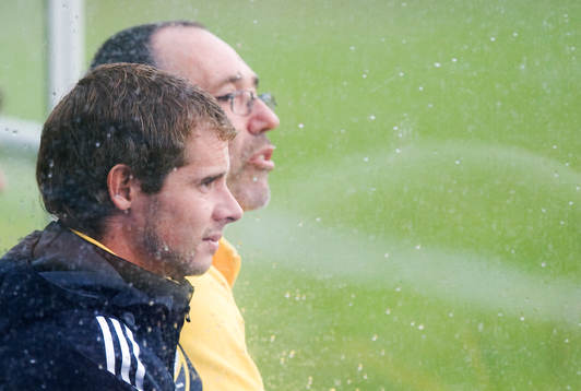 Daniel Nilsson och Affe Jönsson, tränare