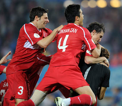 Hakan Balta, Goekhan Zan, Tuncay Sanli, Torwart Recber,