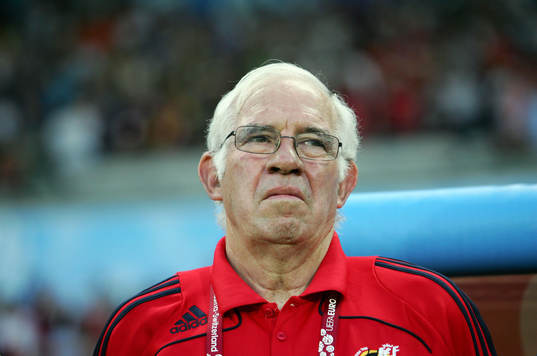 Luis Aragones, förbundskapten, tränare