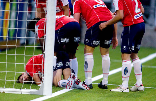 Björn Anklev, Örgryte, skada