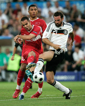 Semih Senturk och Christoph Metzelder