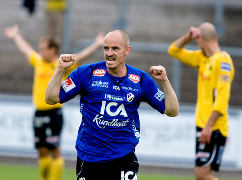 Magnus Arvidsson, Halmstad, jubel