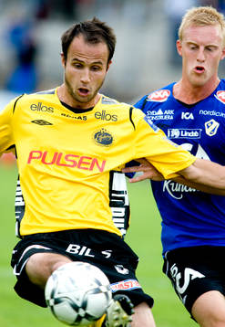 Helgi Danielsson, Elfsborg och Peter Larsson, Halmstad