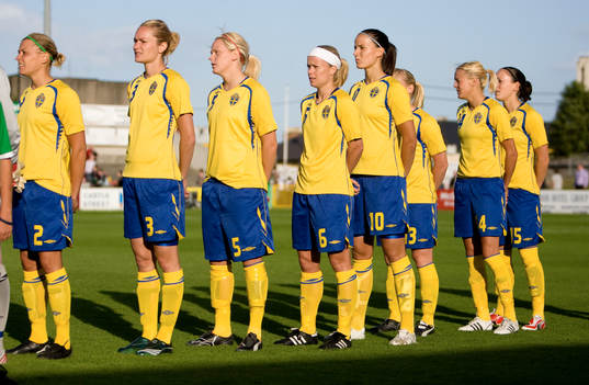 Fotboll, Dam, Sverige
