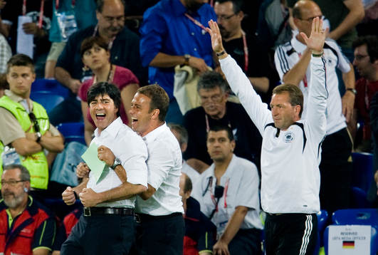 Joachim Löw, Förbundskapten, jubel