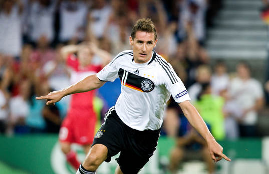 Miroslav Klose, Tyskland, jubel