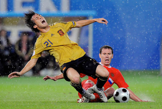 David Silva och Konstantin Zyryanov