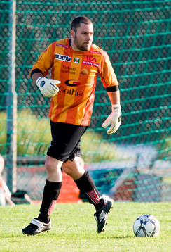Peter Dahlberg, målvakt Varbergs BoIS