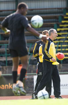 May, Sydafrika, provtränar med IFK