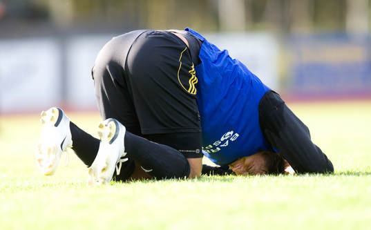 Fotboll, IFK Hässleholm, träning