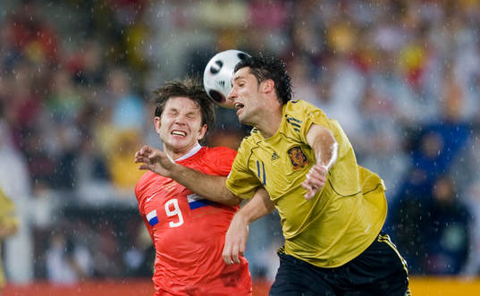 Fotboll, EM 2008, Ryssland - Spanien