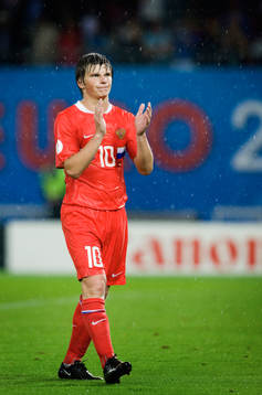 Andrei Arshavin, Ryssland, depp
