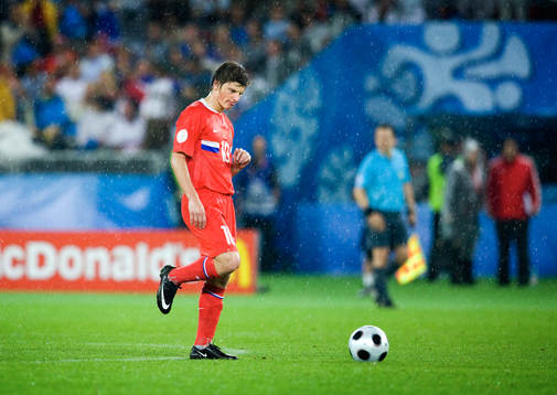 Andrei Arshavin, Ryssland, depp